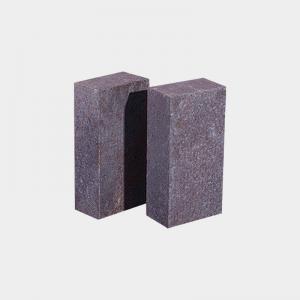 China Electric Fused Rebonded Magnesite Refractory Bricks Magnesia Chrome Brick For Furnace supplier