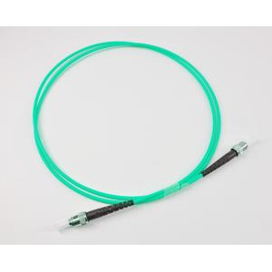 ST/ST Fiber Optic Patch Cord Simplex 3.0mm SM/MM/OM3/OM4/OM5 With PVC / LSZH Jacket