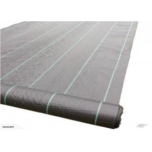 China 90gsm Black / White Weed Control Fabric Keep The Soil Moisture Available supplier