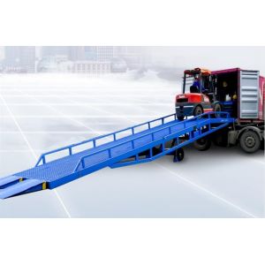 China 4-15Tons Mobile Container Loading Ramp Container Ramp wholesale