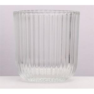 325ml Wedding Party Glass Candle Holders Elegant Transparent Design Home Decor