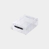 China PC Material Razor Anti Theft Security Safer Box Outer Diameter Size 138.7*116*32mm on sale