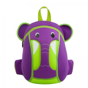 China Ultralight Kids Toddler Backpack Zoo Animal Elephant Shape 10-20L Capacity supplier