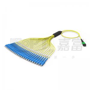 MPO/APC-SC 3.0 G657A1/A2 Single Mode (SM) Mini Round Cable 3.0mm 24-Core MPO Breakout Cable