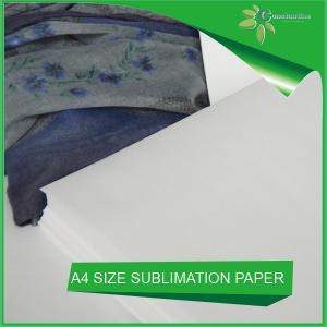 China A4 size 100gsm sublimation transfer paper for mugs, textile printing supplier