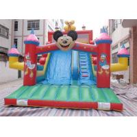 China Cute Micky Mouse Commercial Inflatable Slide , Inflatable Garden Slide on sale