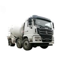 China Mobile Heavy-Duty Shancman 8X4 Chassis Concrete Mixer Truck on-Site Hydraulic Discharge on sale