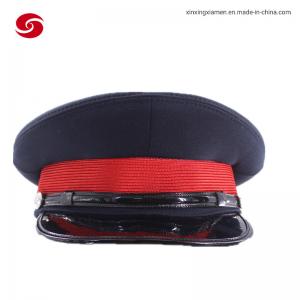 China Customized Design Embroidery Army Military Peaked Cap Anti Static supplier