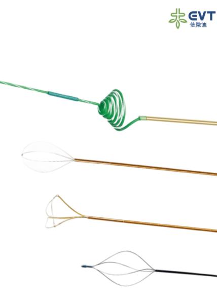 No Sharp Tip Ureteral Stone Basket Nitinol Core Ureteral Stone Basket For Impacted Stones