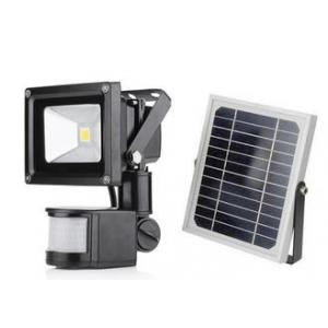 China 20 W COB Solar Pir Led Floodlight , Solar Motion Flood Lights 85V - 265V IP65 supplier