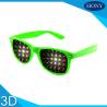 China Customizd PVC 3D Fireworks Glasses With Optics Parameter Transmittance 90% wholesale
