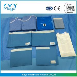 35GSM 40GSM Medline Sterile Drapes Extra Large With Hole Tape