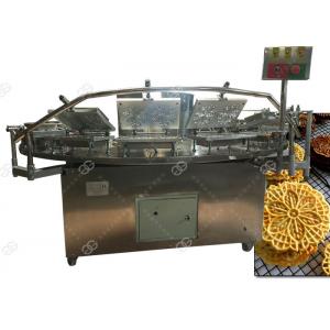 Crispy Sunflower Cookies Snacks Making Machine Italy Electric Pizzelle Baker