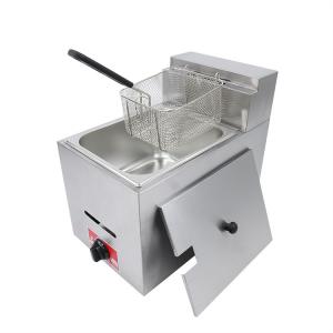 Stainless Steel Temperature Mini Electric Gas Deep Fryer for Commercial Restaurant
