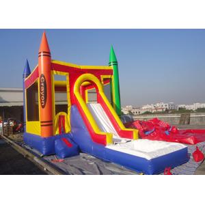 Castle Type PVC Tarpaulin Inflatable Jumping Castle With Slide Inflatable Bouncer Castle