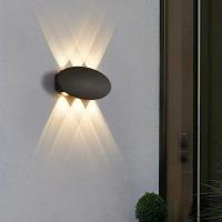 China IP65 Outdoor Waterproof Wall Light 4W 6W 8W Up And Down Lighting Wall Lamp on sale