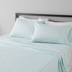 China Lightweight Super Soft Comfortable Microfiber Bed Sheet Set with 14-Inch Deep Pockets,Printed wholesale