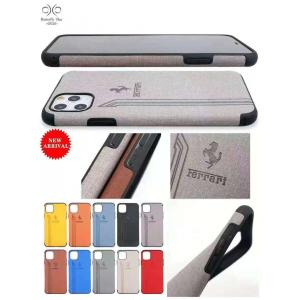 iphone 12 Genuine Leather Mobile Cell Phone Case with Gentle Microfiber