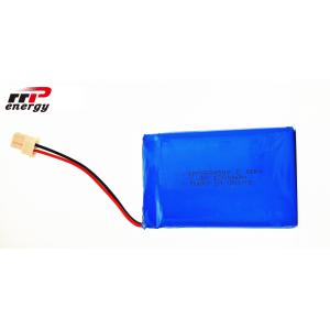 China 753450P 8.8W 7.4V 1200mAh High Power Lipo Battery pack For Electric Breast Pu with UL, CB, KC certificaiton supplier