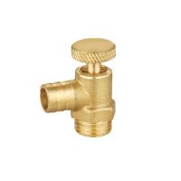 China Durable 4 Inch Brass Exhaust Valve Sand Blast Forged Brass Boby on sale