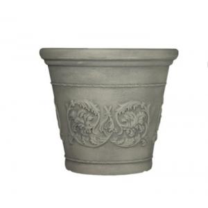 LLDPE Engraved Designed Garden Flower Pots Made From Aluminum Rotationally Tools