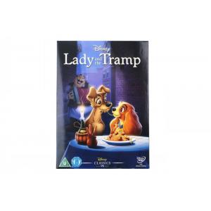 Lady and the Tramp cartoon dvd Movie disney movie for children uk region 2 DHL free shipp