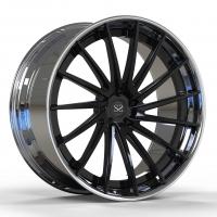 China Rotational Concave Forged 2 Piece Wheels For Audi RS6 20inch Polished Rims on sale