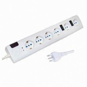China Italian Type Energy-saving Socket for TV, with Mode Selector Switch supplier