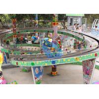 China Attraction Amusement Park Roller Coaster , Electric Mini Shuttle Little Kid Roller Coaster on sale