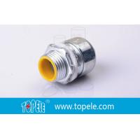 China Flexible Conduit And Fittings , Straight Malleable Iron Liquid Tight Connector on sale