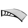 China Mail Order Canopy Window Awning Canopy For Door And Window 80x100 cm Patio Cover Shelter With Black Support wholesale