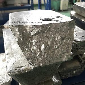 China Aluminum Silver AlAg10 Aluminium Master Alloy High Unit Weight Strength supplier