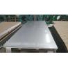 Cold Rolled Brushed Stainless Steel Sheet , Square Metal Plate Weldable