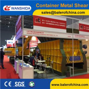 China China WANSHIDA Automatic Scrap Shear/Container Shear for propane tanks supplier