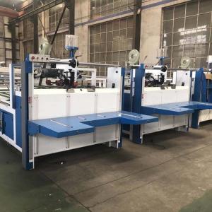 Electric Driven 2800mm Carton Gluer Machine Semi Automatic