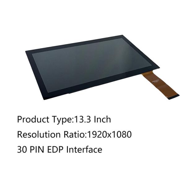 China Pantalla LCD TFT HD de 13,3 pulgadas 1920x1080 EDP para aplicaciones automotrices e industriales wholesale