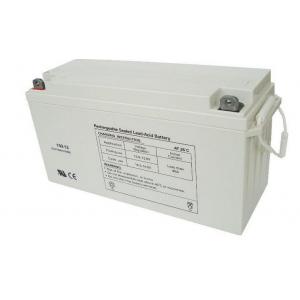 White 6FM150H T5 / T11 Safety Shock Proof High Rate Discharge Battery 12v 150ah