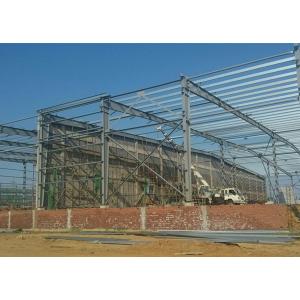 China Light Steel Frame Workshop Buildings Paint / Galvanized With 50 Years Lifespan wholesale