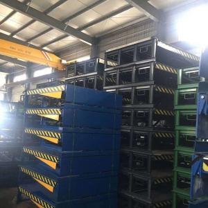 Hydraulic Forklift Loading Dock Leveler Container Platform Anti Skid Plate