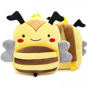 New Cute Cartoon Kids Plush Backpack Toy Mini School Bag Children's Gifts Kindergarten Boy Girl Baby Student Bags Lovely