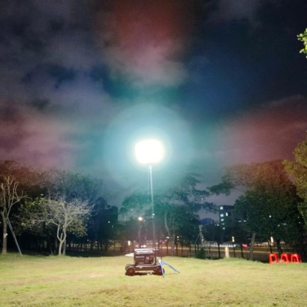 China Portable Tower Light LED Balloon Work Light 700 Watt Super Bright with 360° Illumination wholesale