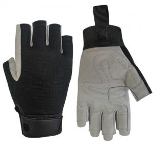China Hysafety XS-2XL Half Finger Hand Gloves , Outdoor Climbing Gloves supplier