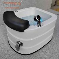 China Pipeless Acrylic Pedicure Foot Soak Tub Foot Spa Tub For Beauty And Salon on sale