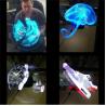 China Electronic Hologram Projector 3D LED Holographic Advertising Display Fan 42cm Diameter wholesale