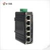 China Mini Industrial 5-Port Gigabit Ethernet Switch with 5-port 10/100/1000BASE-T RJ45 with auto-MDI/MDI-X function wholesale