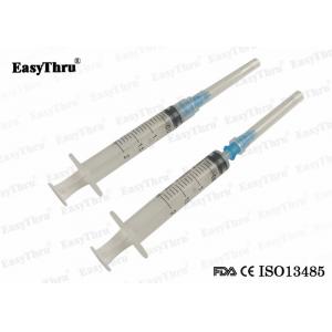 ISO13485 Practical 20ml Disposable Syringe , 10cc 20cc Medical Supplies Syringes