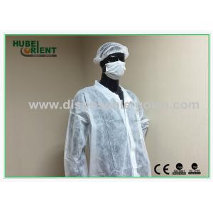 Non-Woven Adult Version/MP Material Disposable Lab Coats Protective Lab Coat