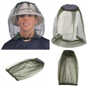 China Outdoor Fishing Cap Anti Mosquito Net For Face Mosquito Insect Repellent Hat Bug Mesh Head Net Face Protector Travel Cam supplier