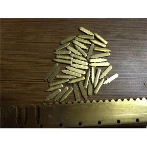 Compound Blanking Brass Stamping Parts Thick Small Input Connecter Parts