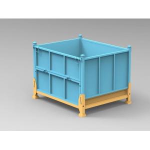 China Stackable and Foldable Steel Container Box Pallet for Sale supplier